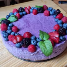 Como hacer una Blueberry Cheesecake SIN HORNO